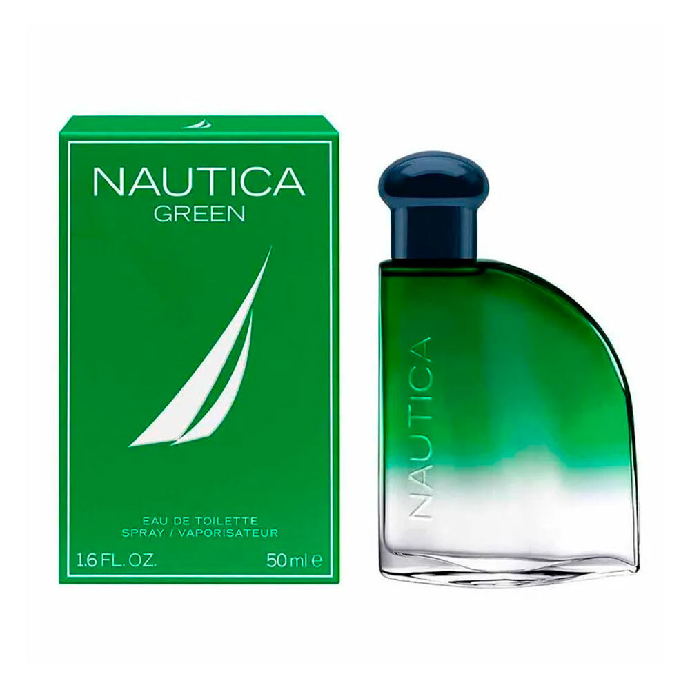 Frasco oficial do perfume NAUTICA GREEN EDT 50ML