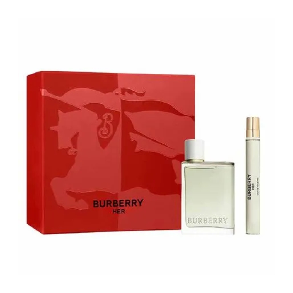 Frasco oficial do perfume *COFFRET BURBERRY HER EDT 50ML+EDT 10ML