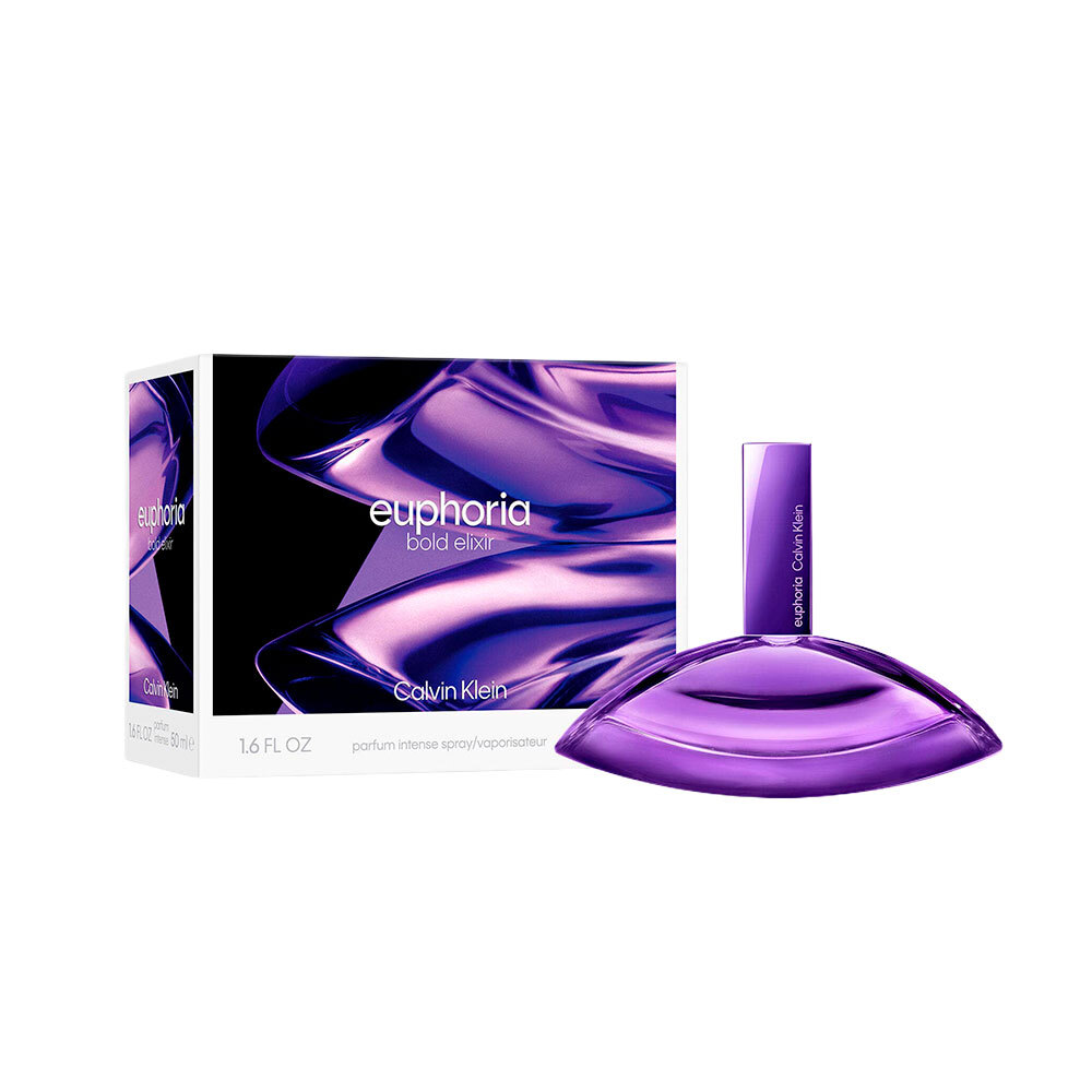 Frasco oficial do perfume CK EUPHORIA BOLD ELIXIR PARFUM INTENSE 100ML