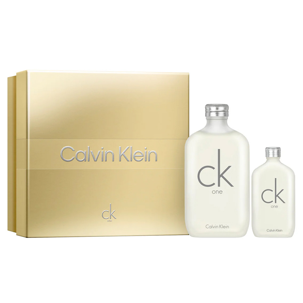 Frasco oficial do perfume *COFFRET CK ONE EDT 200ML+ EDT 50ML