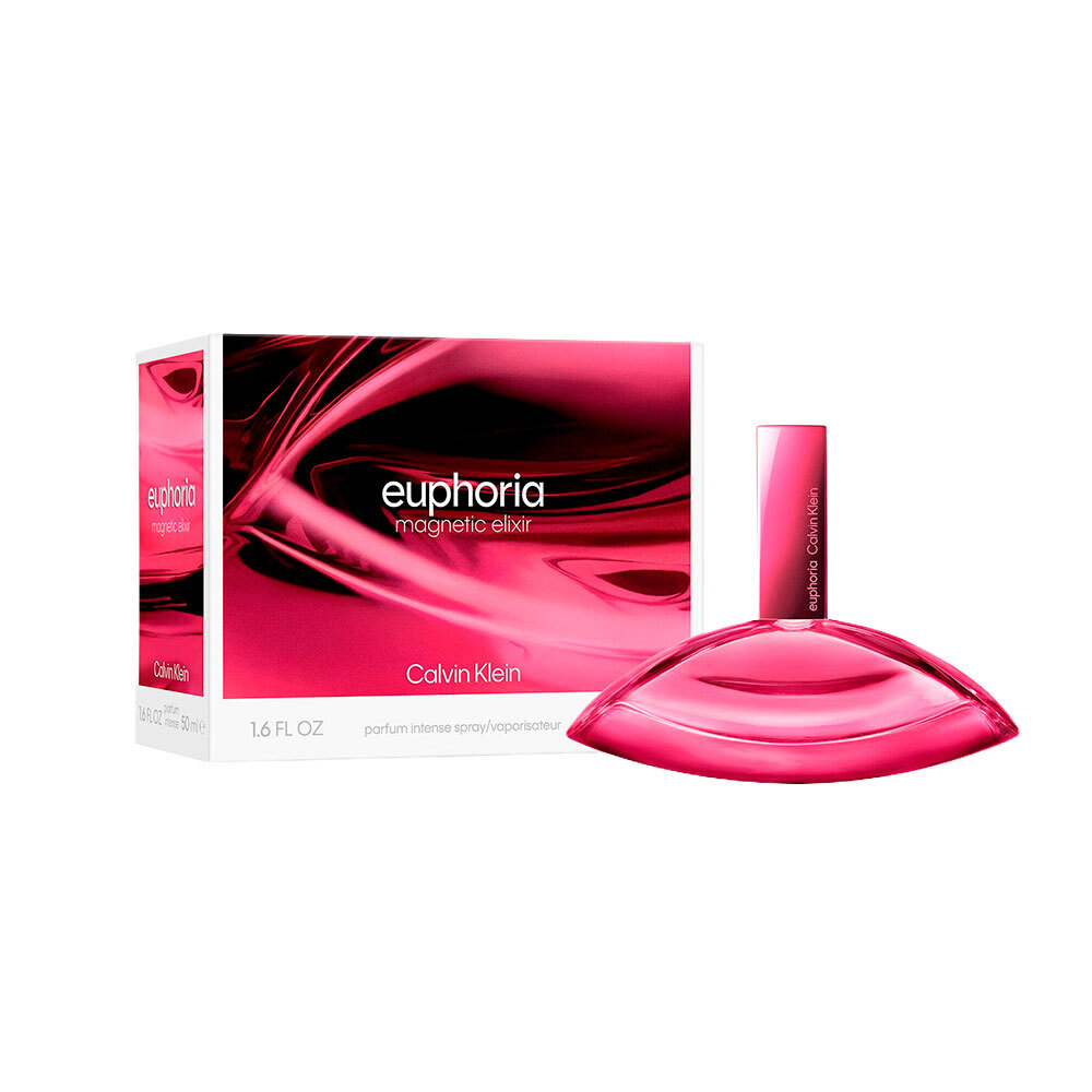 Frasco oficial do perfume CK EUPHORIA MAGNETIC ELIXIR PARFUM INTENSE 100ML