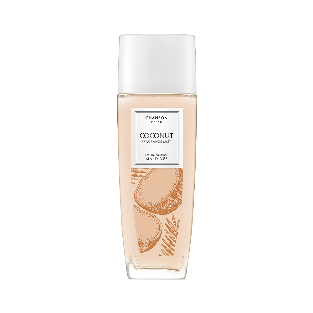 Frasco oficial do perfume CHANSON D EAU BODY SPLASH COCONUT 75ML