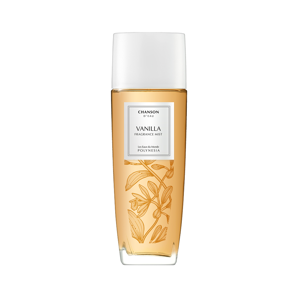 Frasco oficial do perfume CHANSON D EAU BODY SPLASH VANILLA 75ML