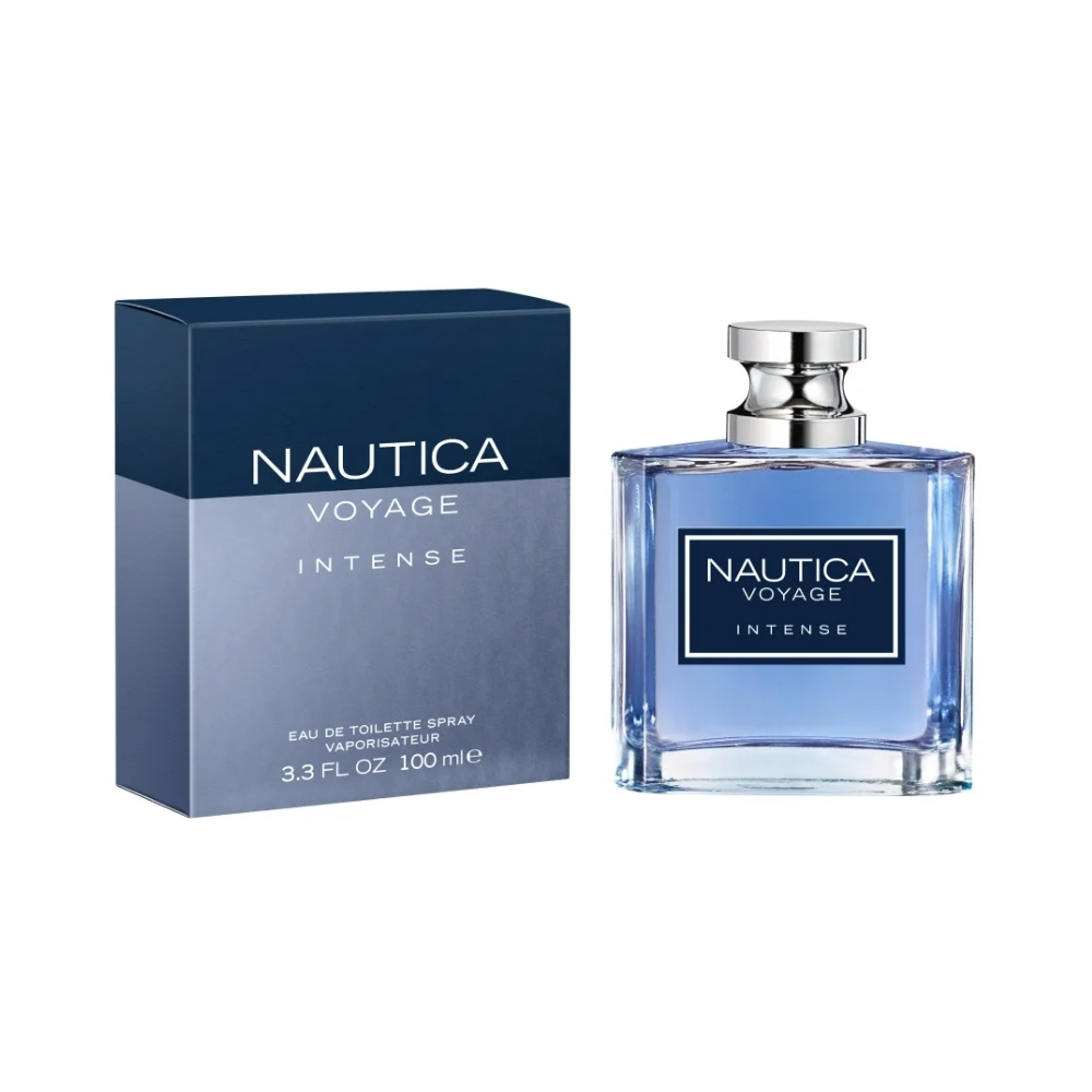 Frasco oficial do perfume NAUTICA VOYAGE INTENSE EDT 100ML