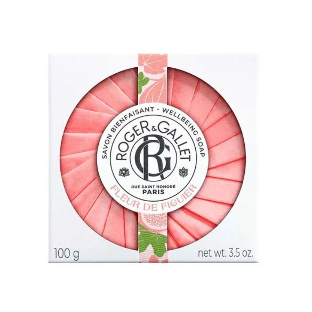 Frasco oficial do perfume ROGER E GALLET FLEUR DE FIGUIER SAB 100G