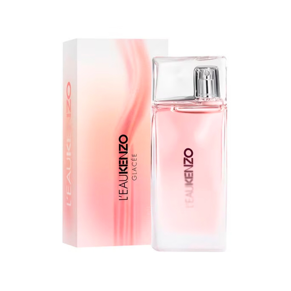Frasco oficial do perfume *L EAU KENZO GLACEE FEMME EDT 50ML