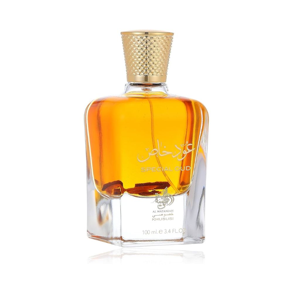 Frasco oficial do perfume AL WATANIAH SPECIAL OUD EDP 100ML