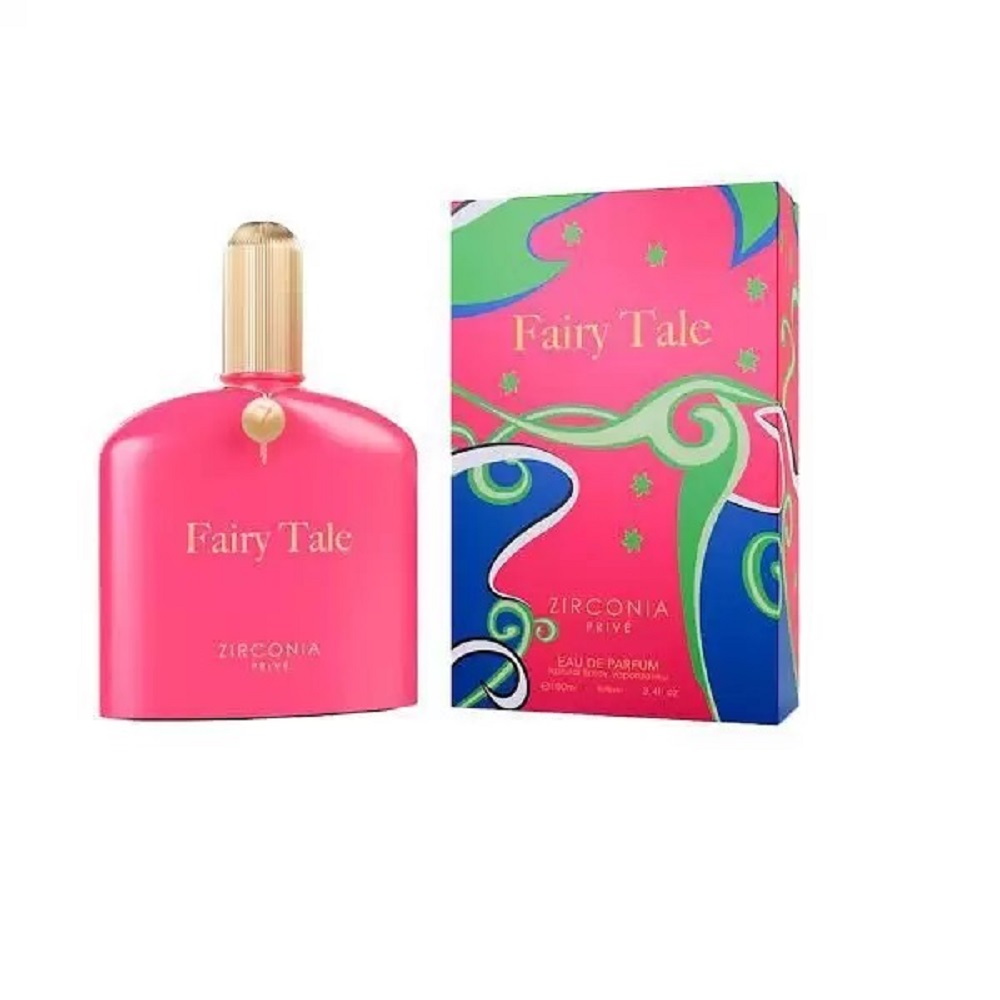 Frasco oficial do perfume ZIRCONIA PRIVE FAIRY TALE EDP 100ML