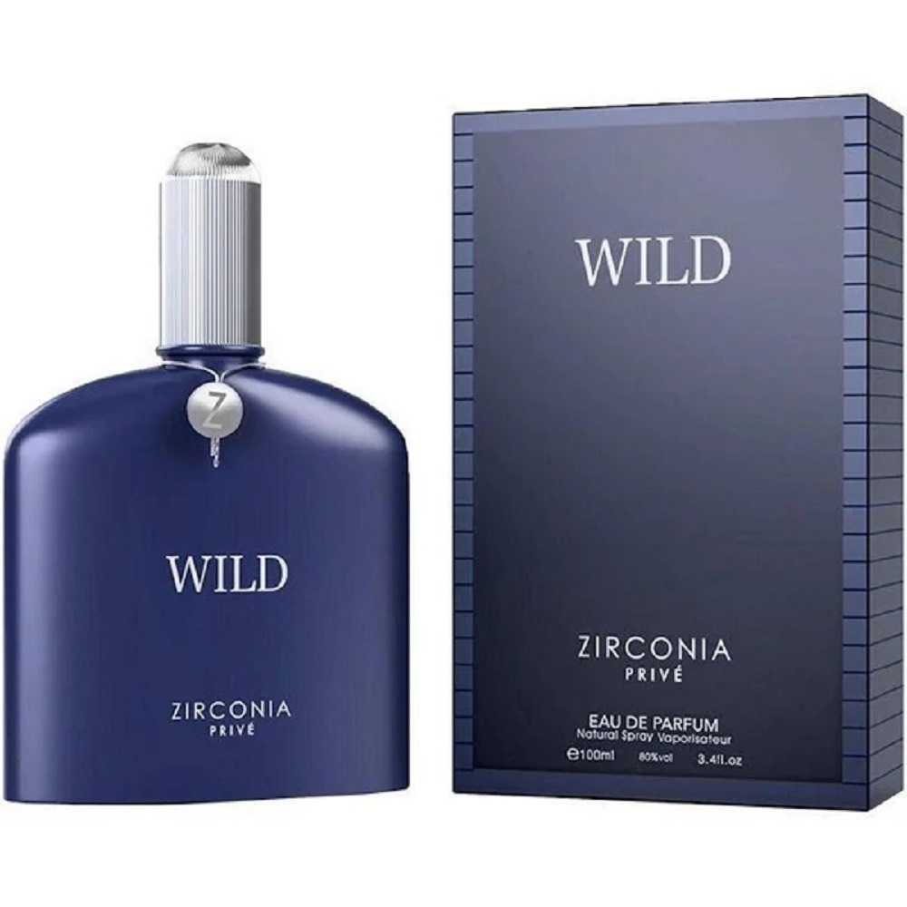 Frasco oficial do perfume ZIRCONIA PRIVE WILD EDP 100ML