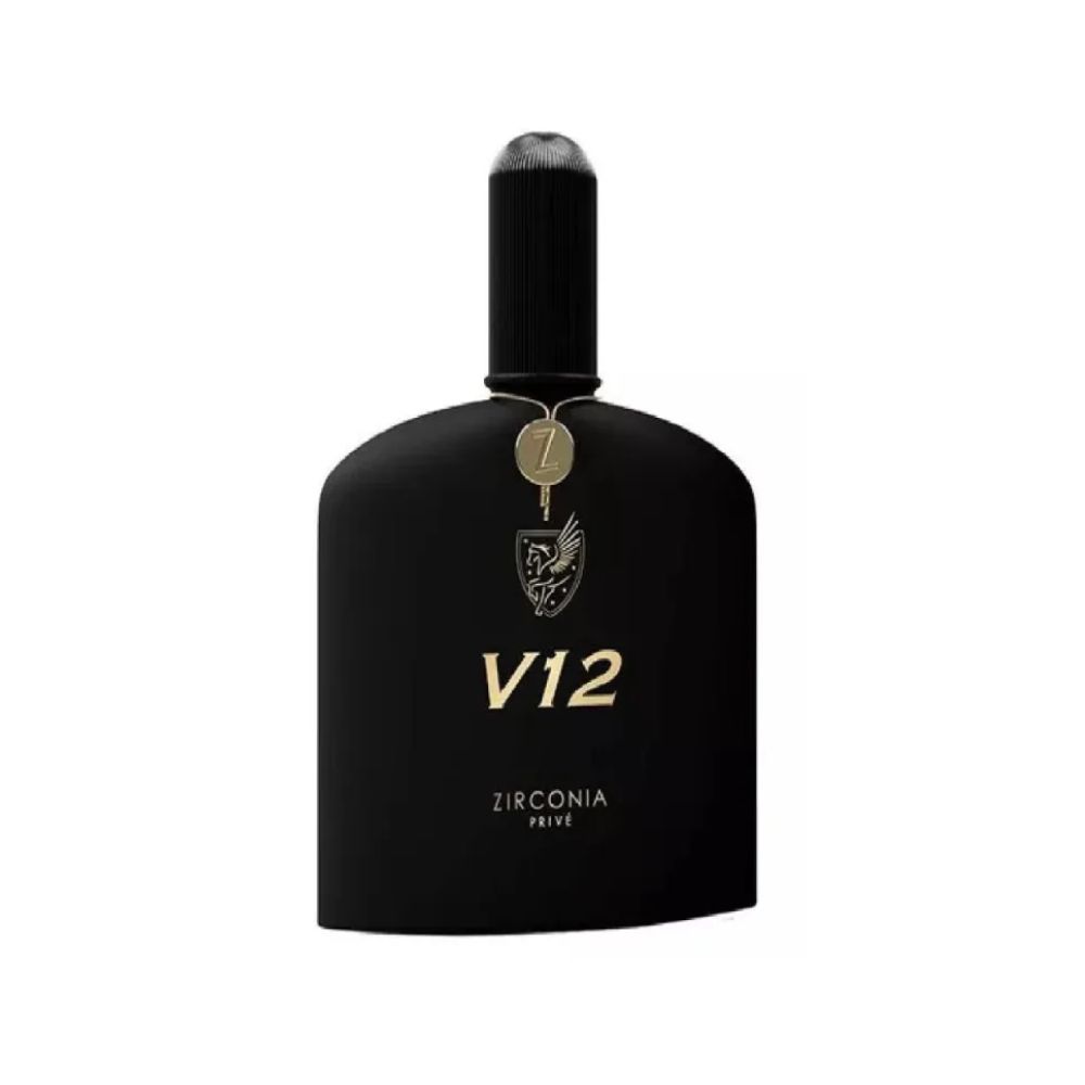 Frasco oficial do perfume ZIRCONIA PRIVE V12 EDP 100ML