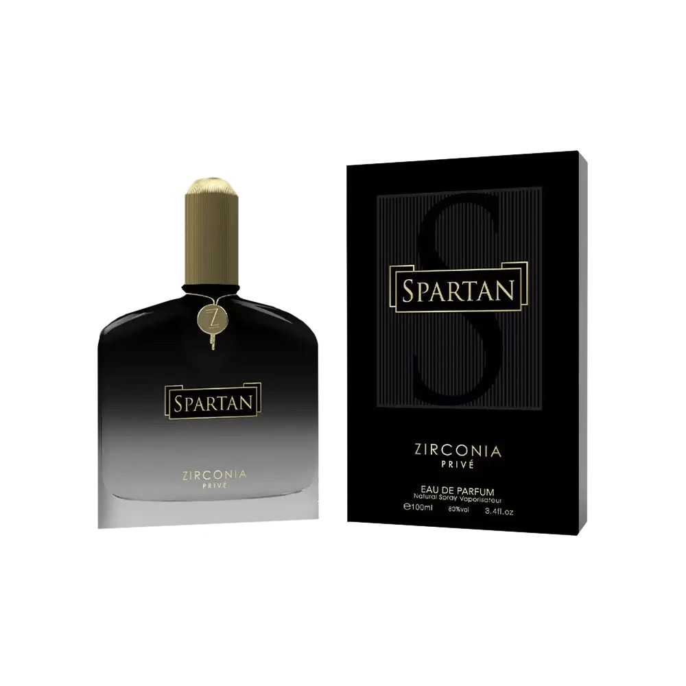 Frasco oficial do perfume ZIRCONIA PRIVE SPARTAN EDP 100ML