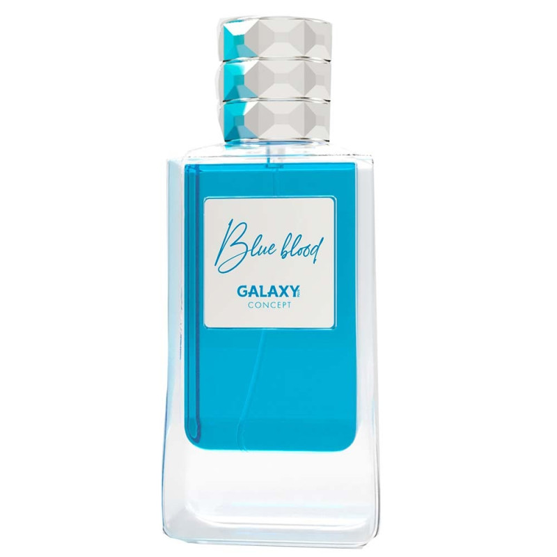 Frasco oficial do perfume *GALAXY PLUS CONCEPT BLUE BLOOD EDP 100ML