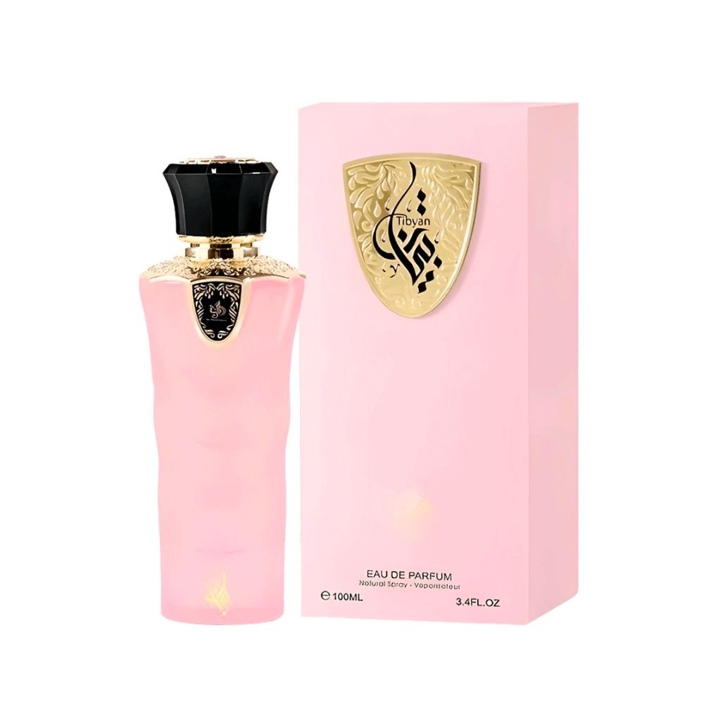 Frasco oficial do perfume AL WATANIAH TIBYAN EDP 100ML