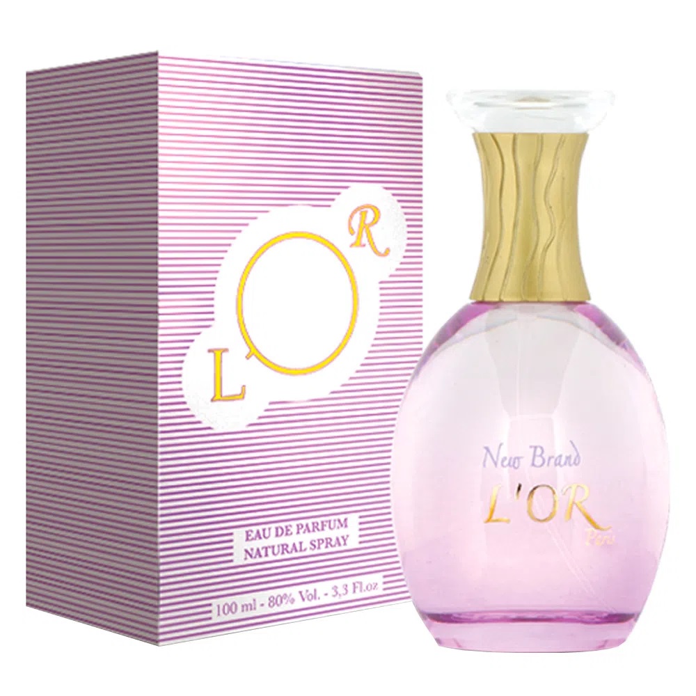 Frasco oficial do perfume NB L OR FOR WOMEN EDP 100ML
