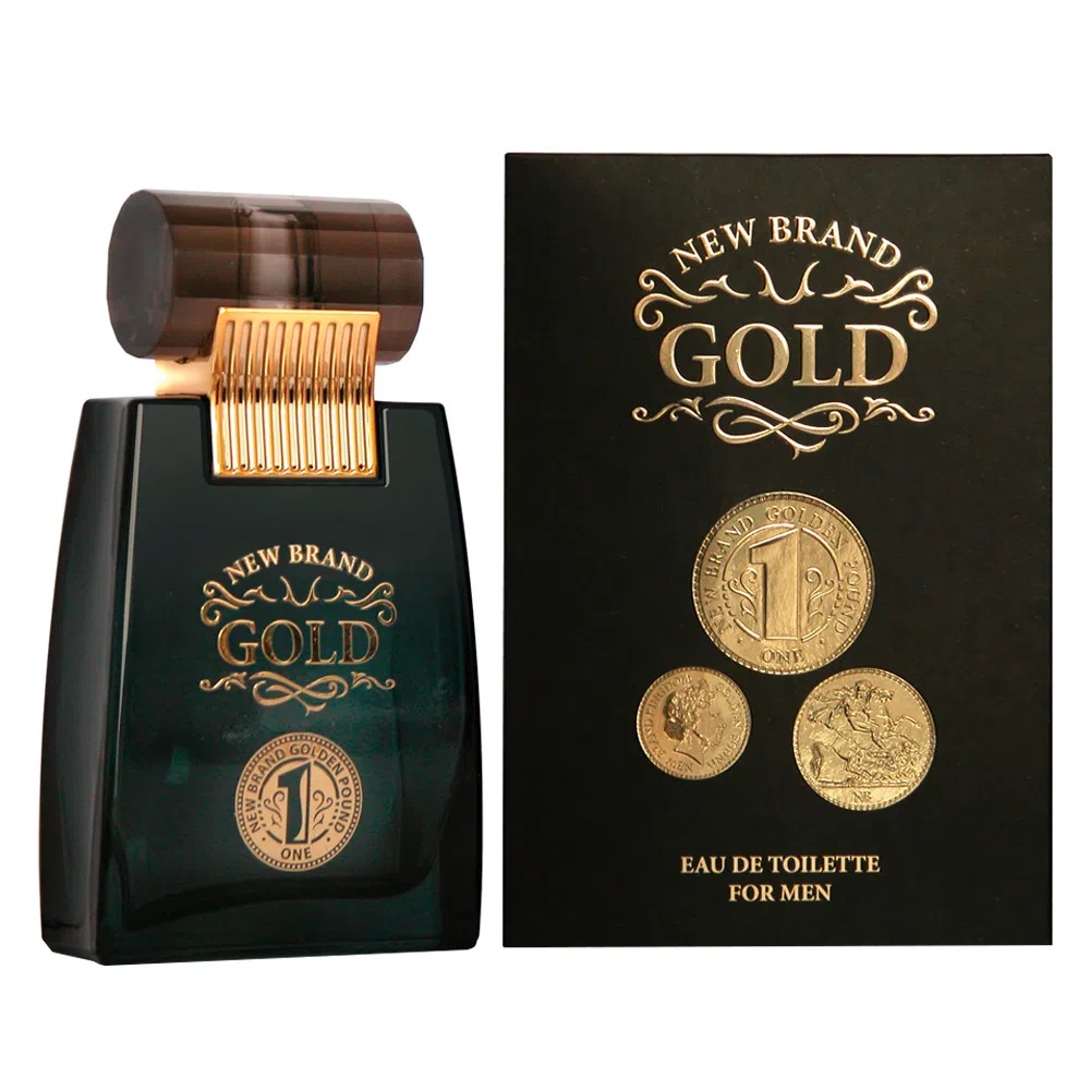 Frasco oficial do perfume NB GOLD FOR MEN EDT 100ML