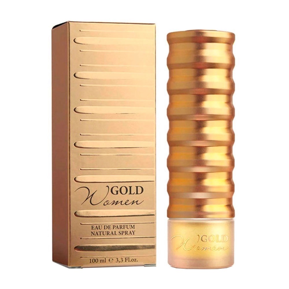 Frasco oficial do perfume NB PRESTIGE GOLD WOMEN EDP 100ML
