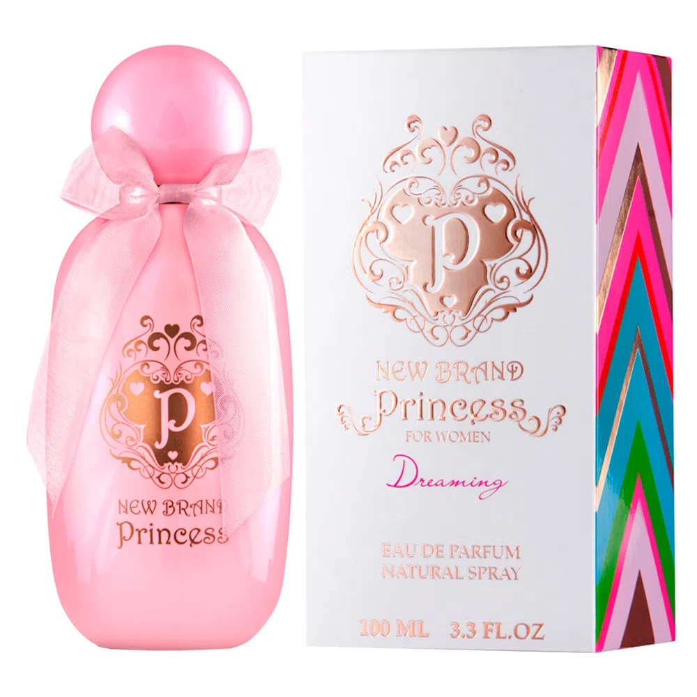 Frasco oficial do perfume NB PRINCESS DREAMING FOR WOMEN EDP 100ML