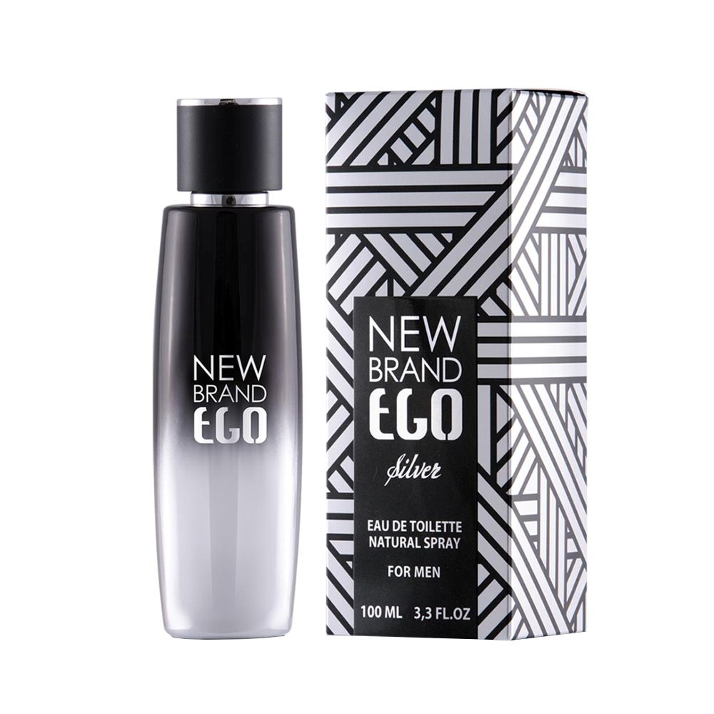 Frasco oficial do perfume NB PRESTIGE EGO SILVER FOR MEN EDT 100ML