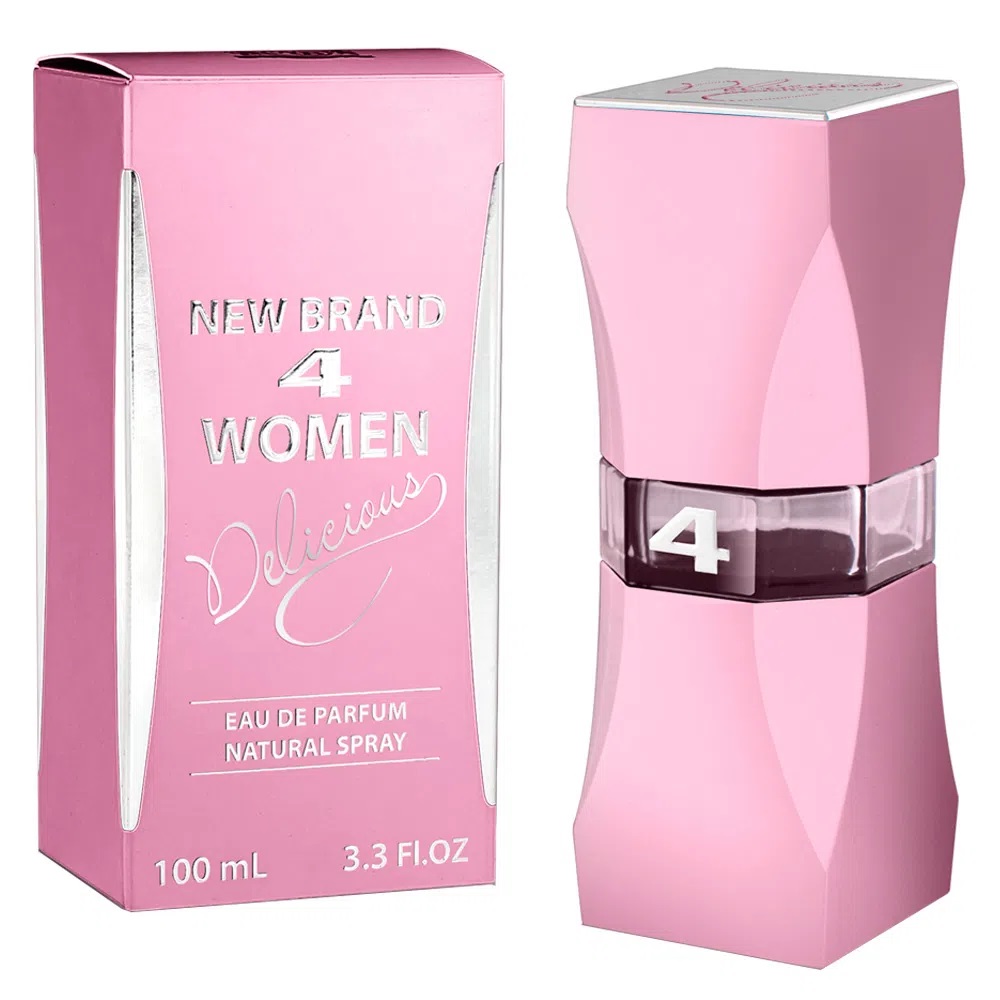 Frasco oficial do perfume NB PRESTIGE 4 WOMEN DELICIOUS EDP 100ML