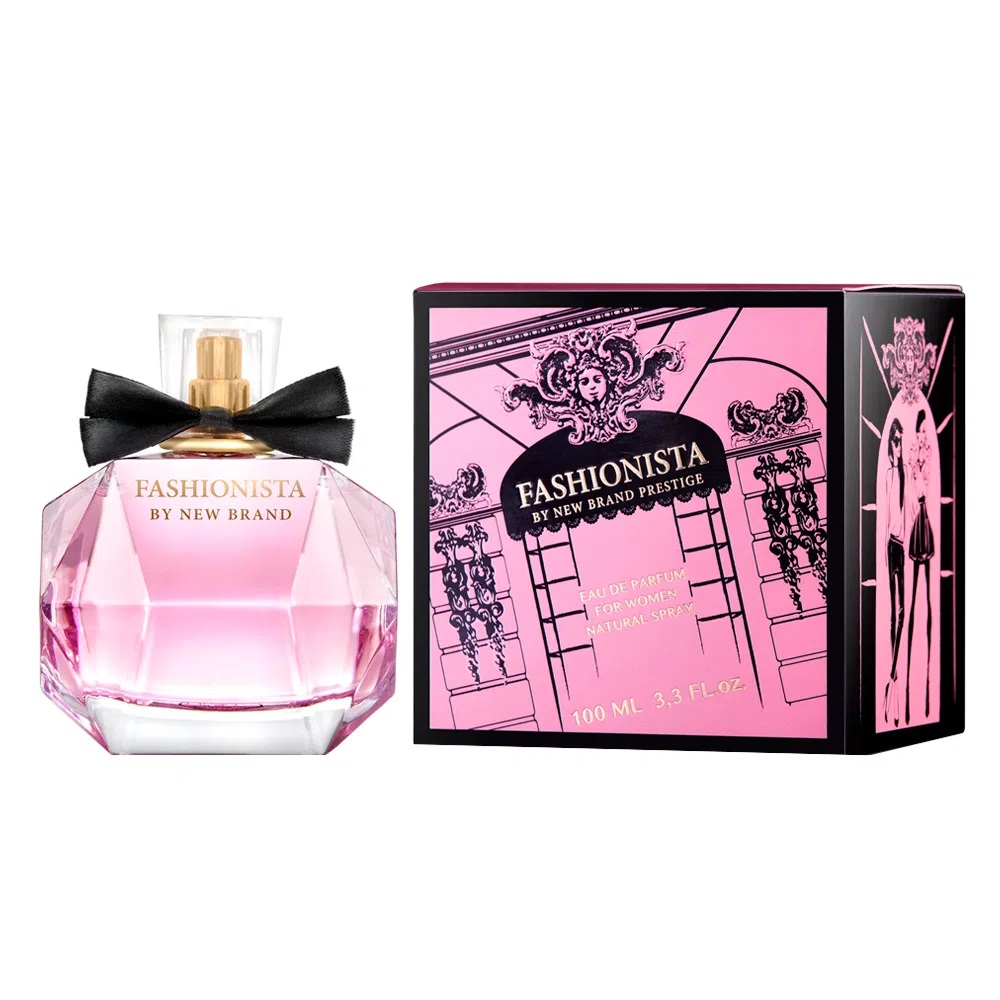 Frasco oficial do perfume *NB PRESTIGE FASHIONISTA WOMEN EDP 100ML