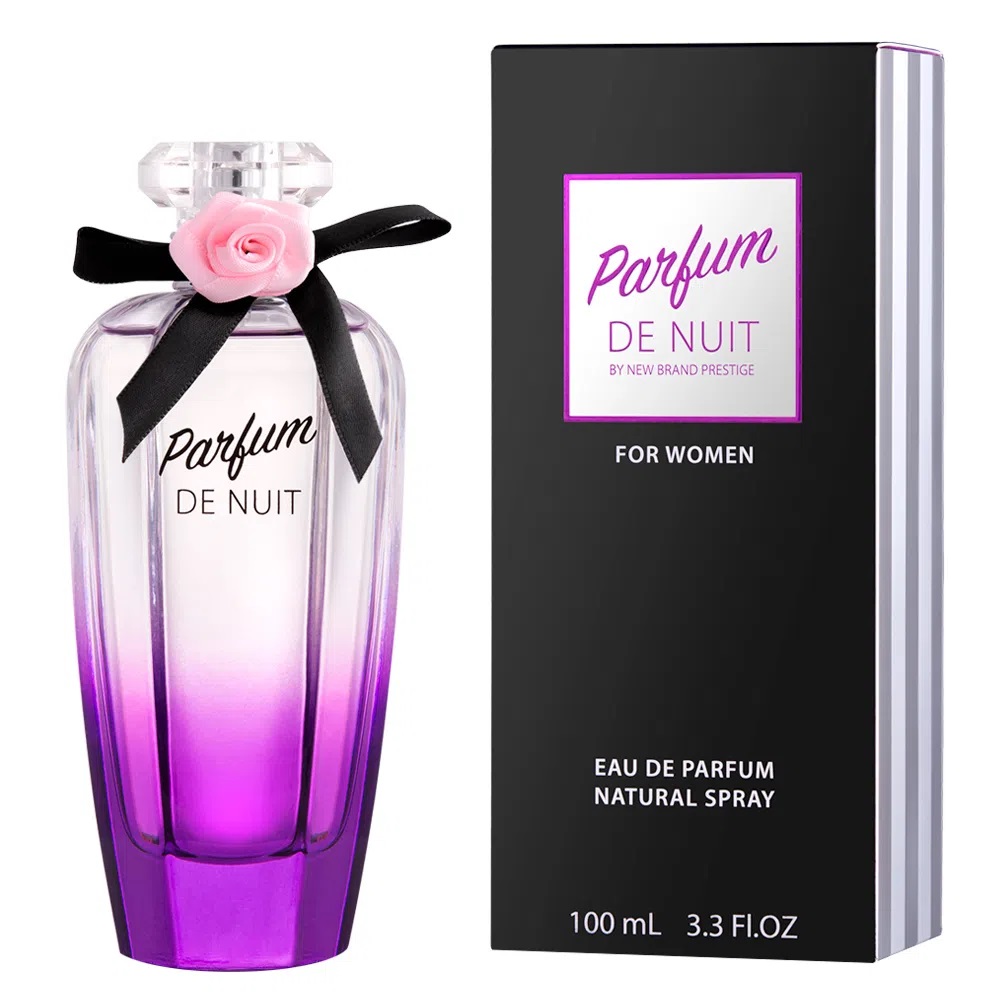 Frasco oficial do perfume NB PRESTIGE PARFUM DE NUIT WOMEN EDP 100ML