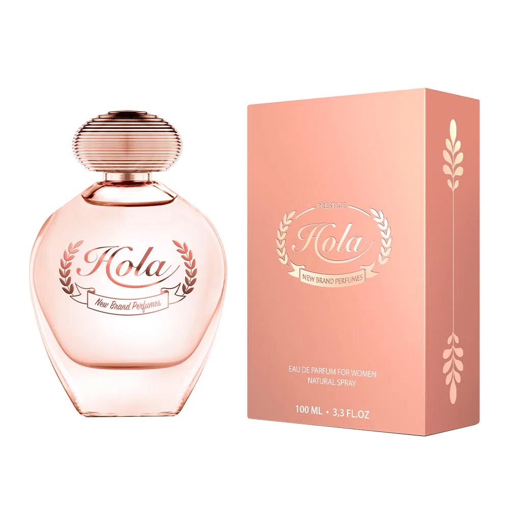 Frasco oficial do perfume NB HOLA FOR WOMEN EDP 100ML