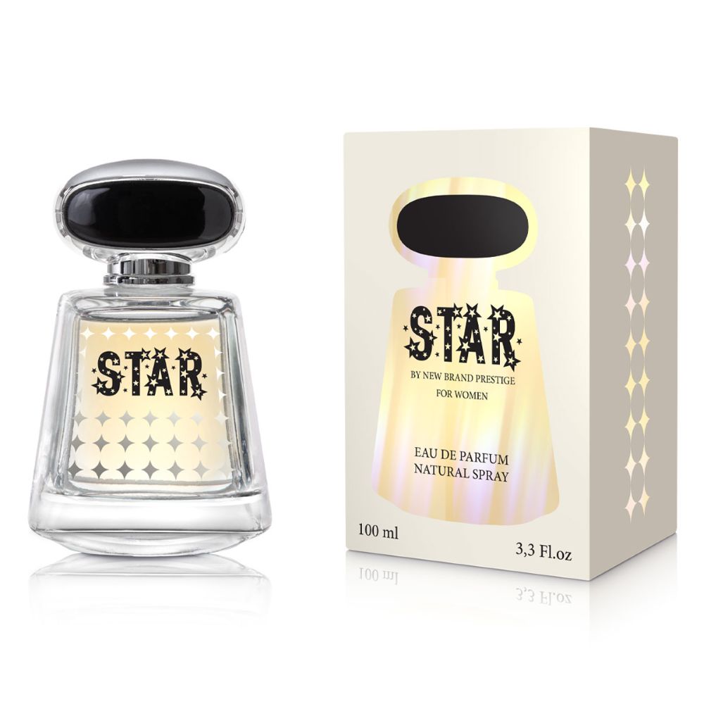 Frasco oficial do perfume NB PRESTIGE STAR FOR WOMEN EDP 100ML