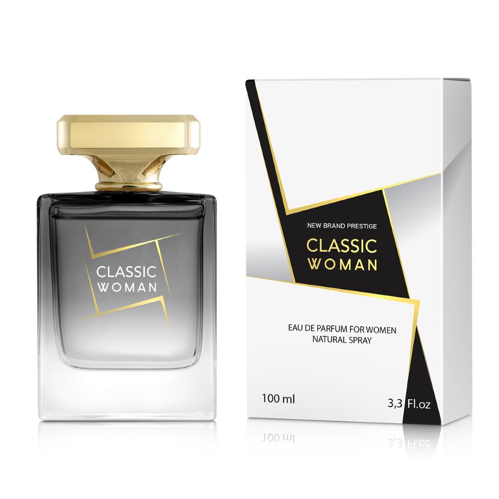 Frasco oficial do perfume NB PRESTIGE CLASSIC WOMEN EDP 100ML