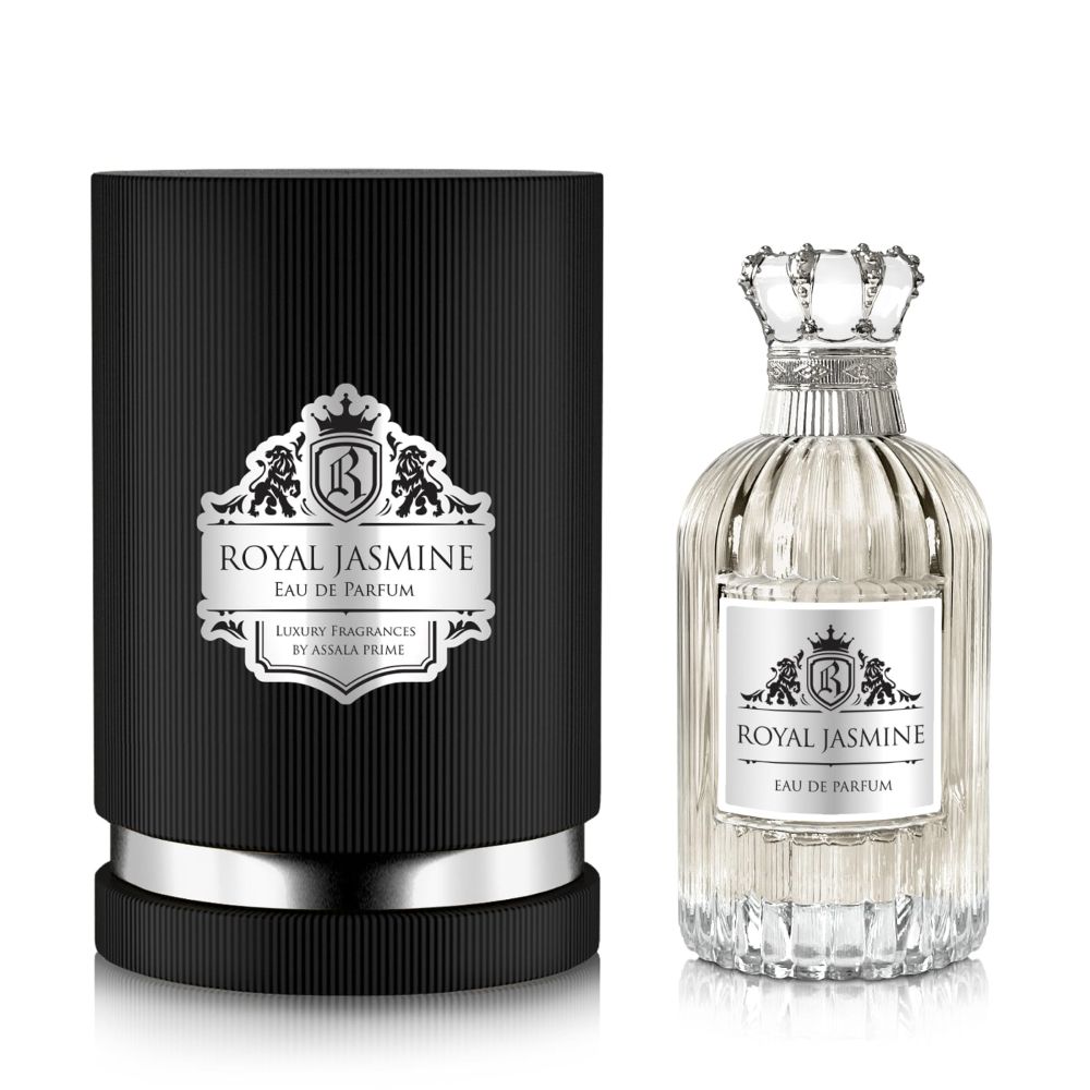 Frasco oficial do perfume ASSALA PRIME ROYAL JASMINE EDP 100ML