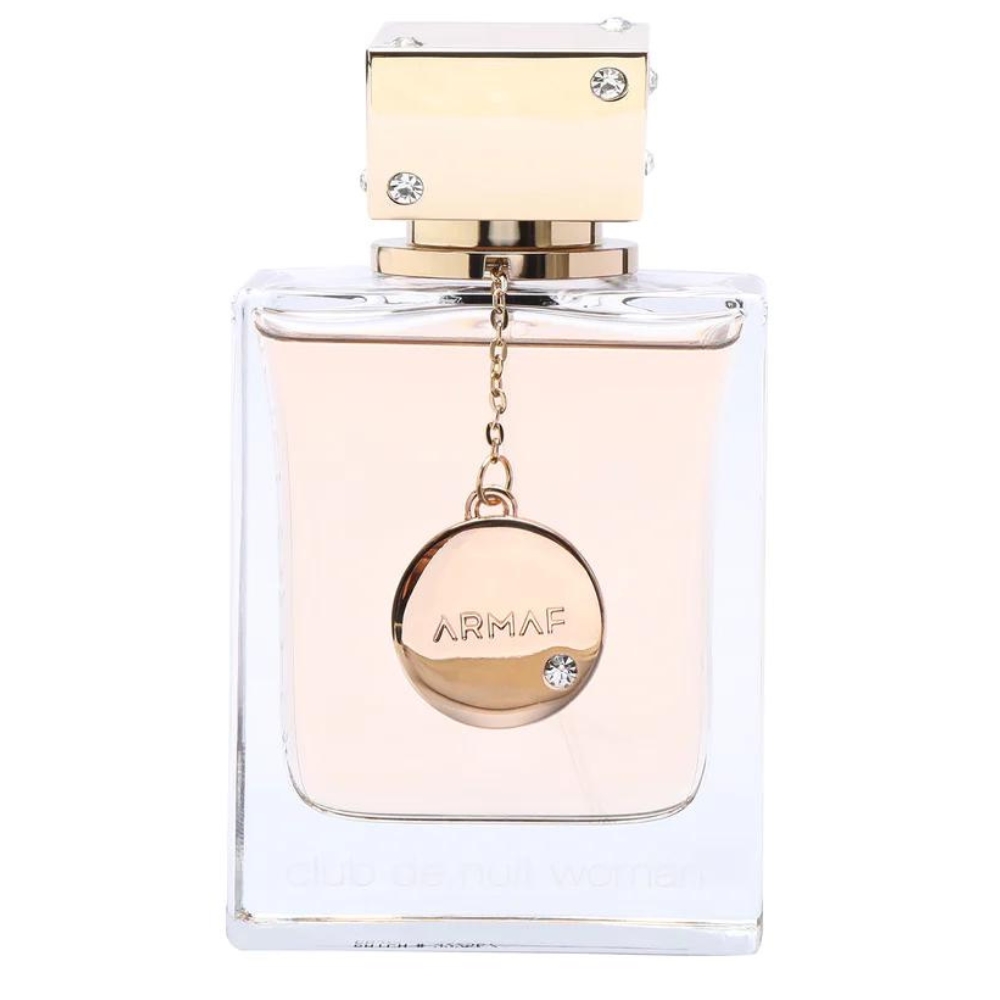 Frasco oficial do perfume ARMAF CLUB DE NUIT WOMAN EDP 105ML