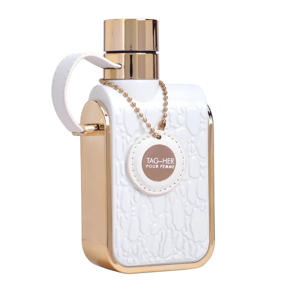 Frasco oficial do perfume ARMAF TAG HER POUR FEMME EDP 100ML