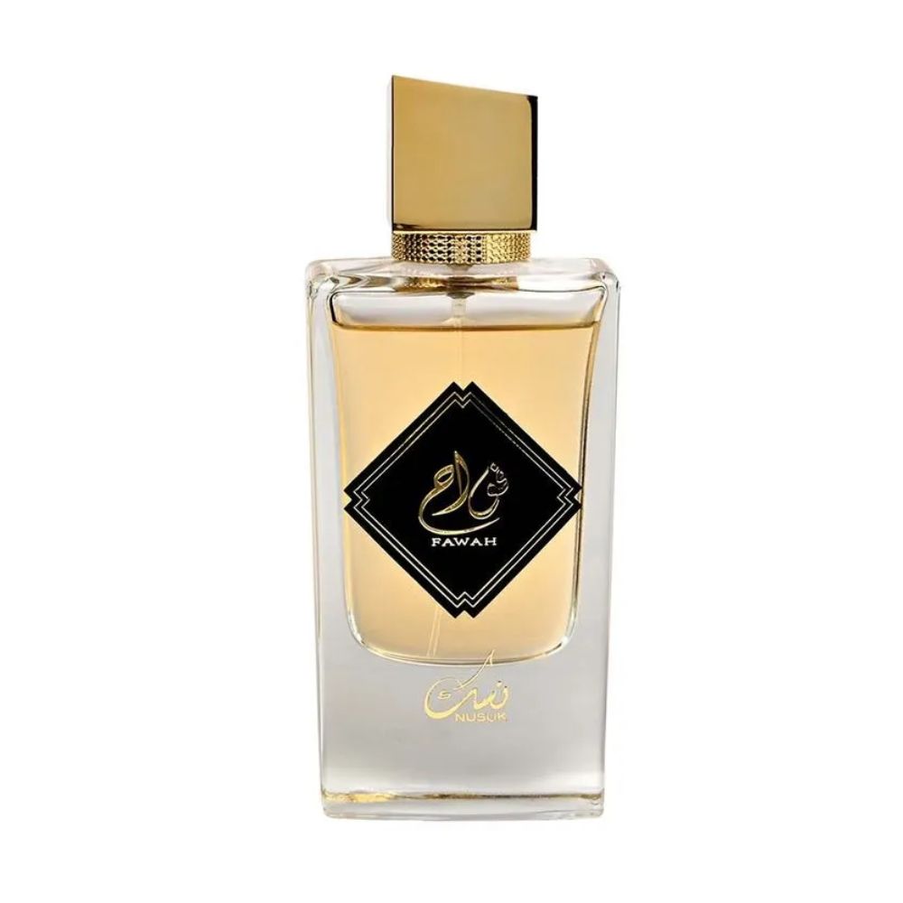 Frasco oficial do perfume NUSUK FAWAH EDP 80ML