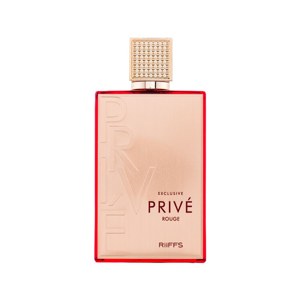 Frasco oficial do perfume RIIFFS EXCLUSIVE PRIVE ROUGE EDP 80ML