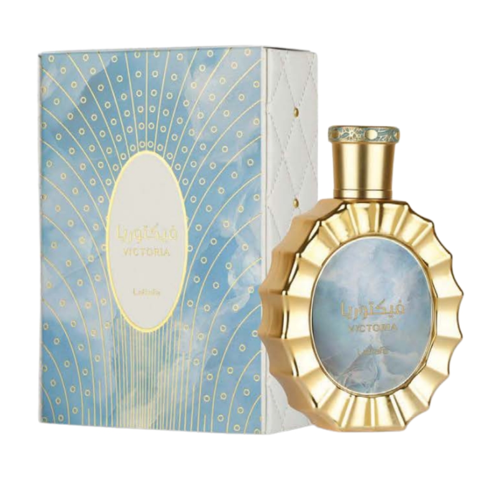 Frasco oficial do perfume LATTAFA VICTORIA EDP 100ML