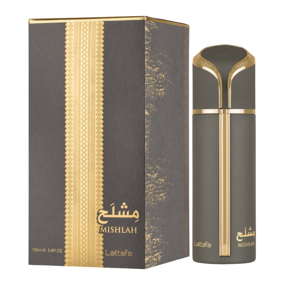 Frasco oficial do perfume LATTAFA MISHLAH EDP 100ML