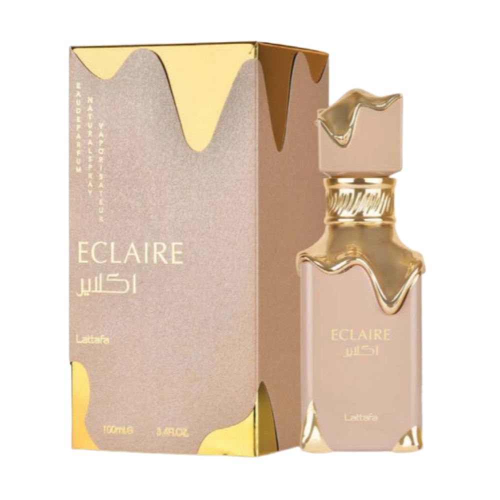 Frasco oficial do perfume LATTAFA ECLAIRE EDP 100ML
