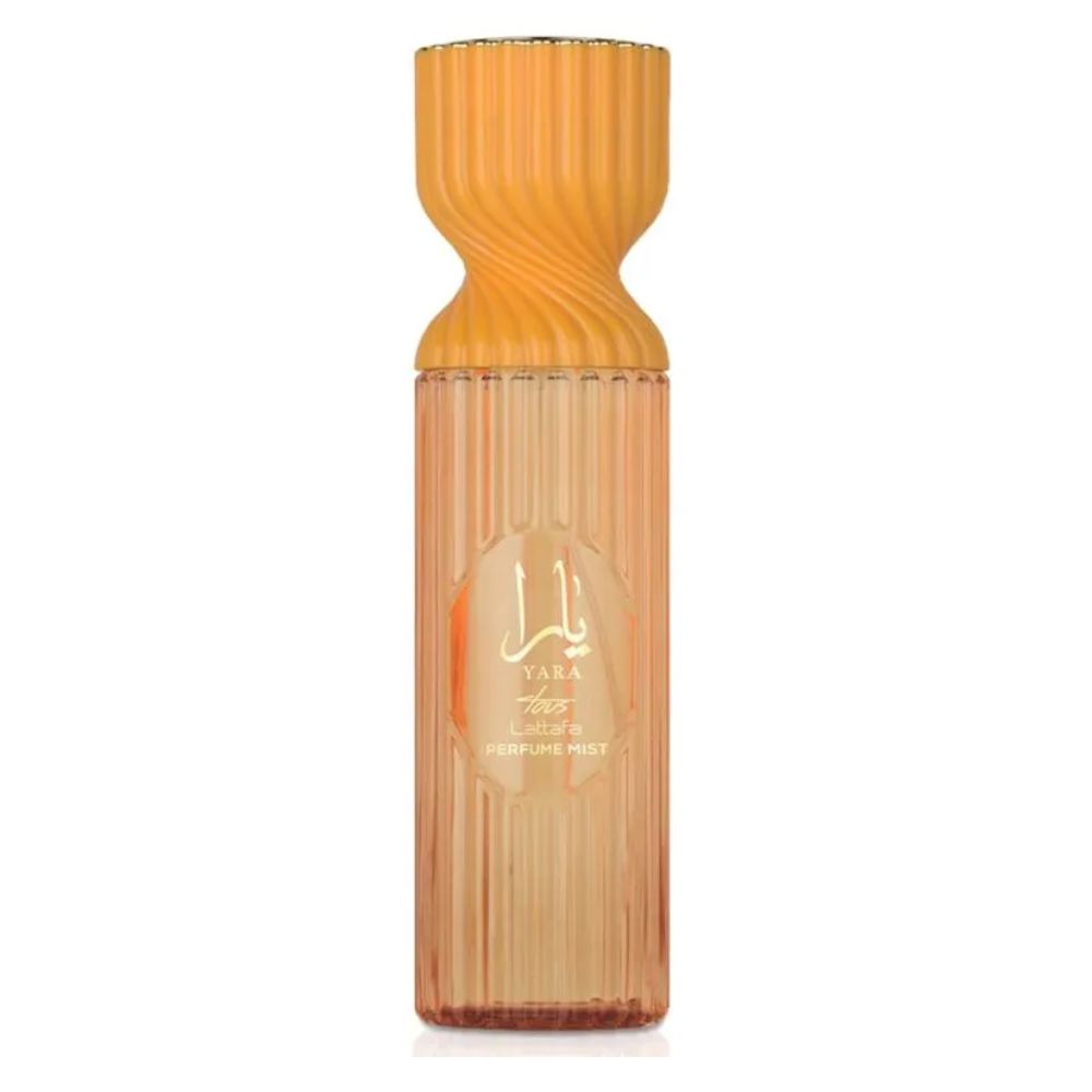 Frasco oficial do perfume LATTAFA BODY SPLASH YARA TOUS 250ML