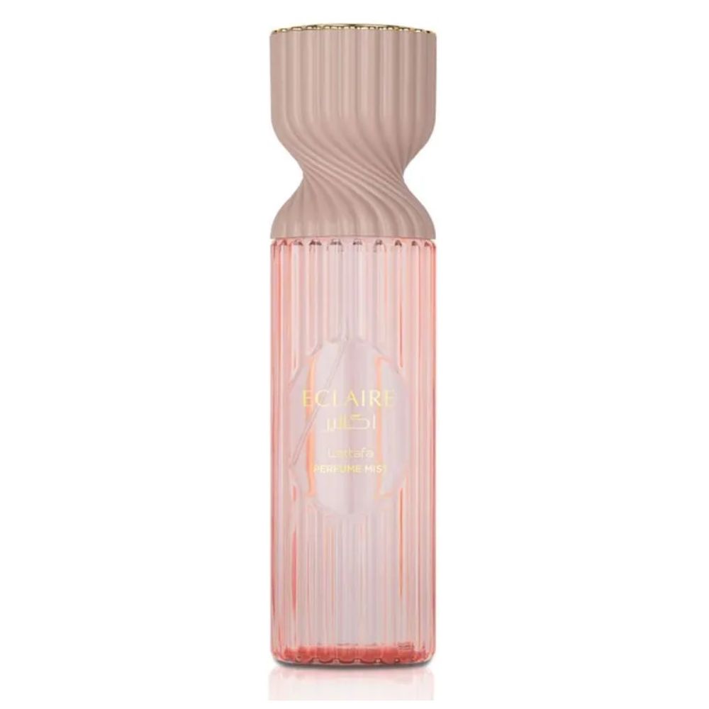Frasco oficial do perfume LATTAFA BODY SPLASH ECLAIRE 250ML