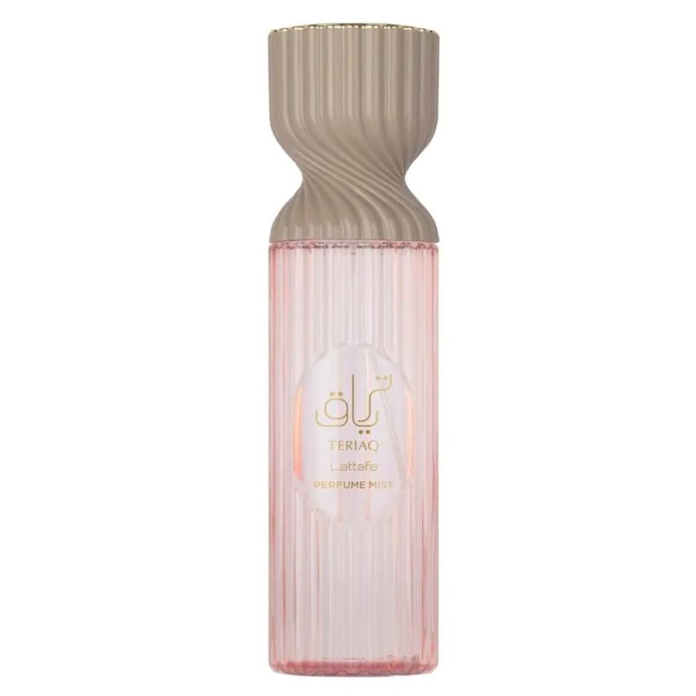 Frasco oficial do perfume LATTAFA BODY SPLASH TERIAQ 250ML