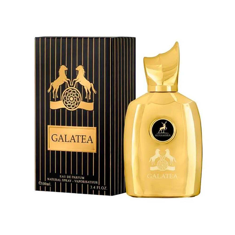 Frasco oficial do perfume MAISON ALHAMBRA GALATEA EDP 100ML