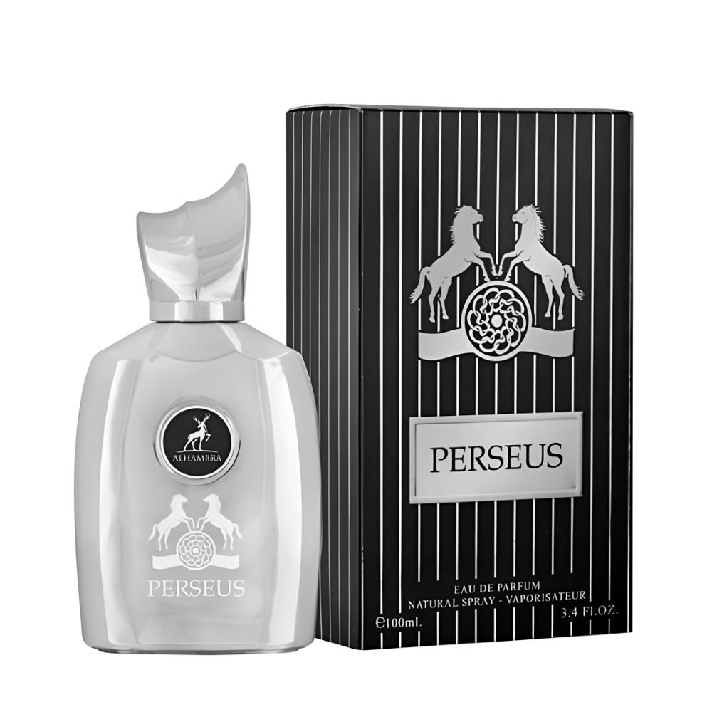 Frasco oficial do perfume MAISON ALHAMBRA PERSEUS EDP 100ML