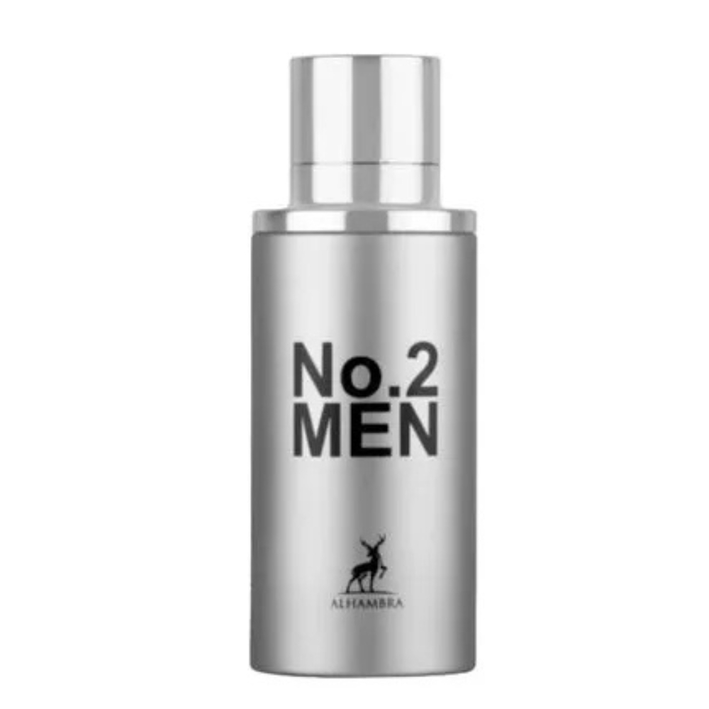 Frasco oficial do perfume MAISON ALHAMBRA NR 2 MEN EDP 80ML
