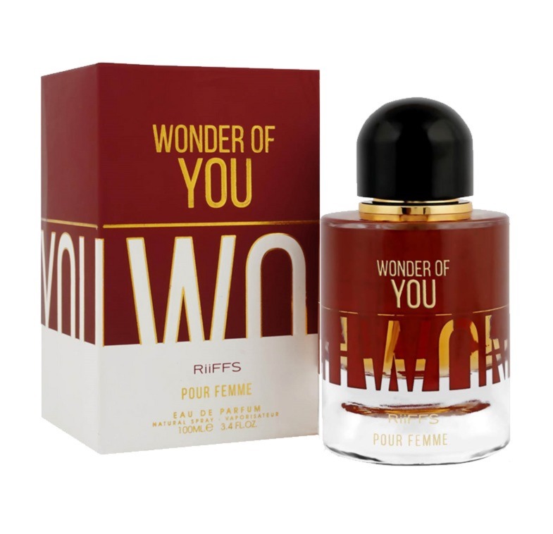 Frasco oficial do perfume *RIIFFS WONDER OF YOU WOMEN EDP 100ML