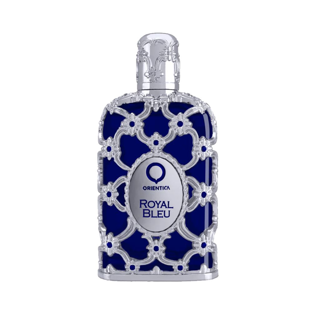 Frasco oficial do perfume ORIENTICA ROYAL BLEU EDP 80ML