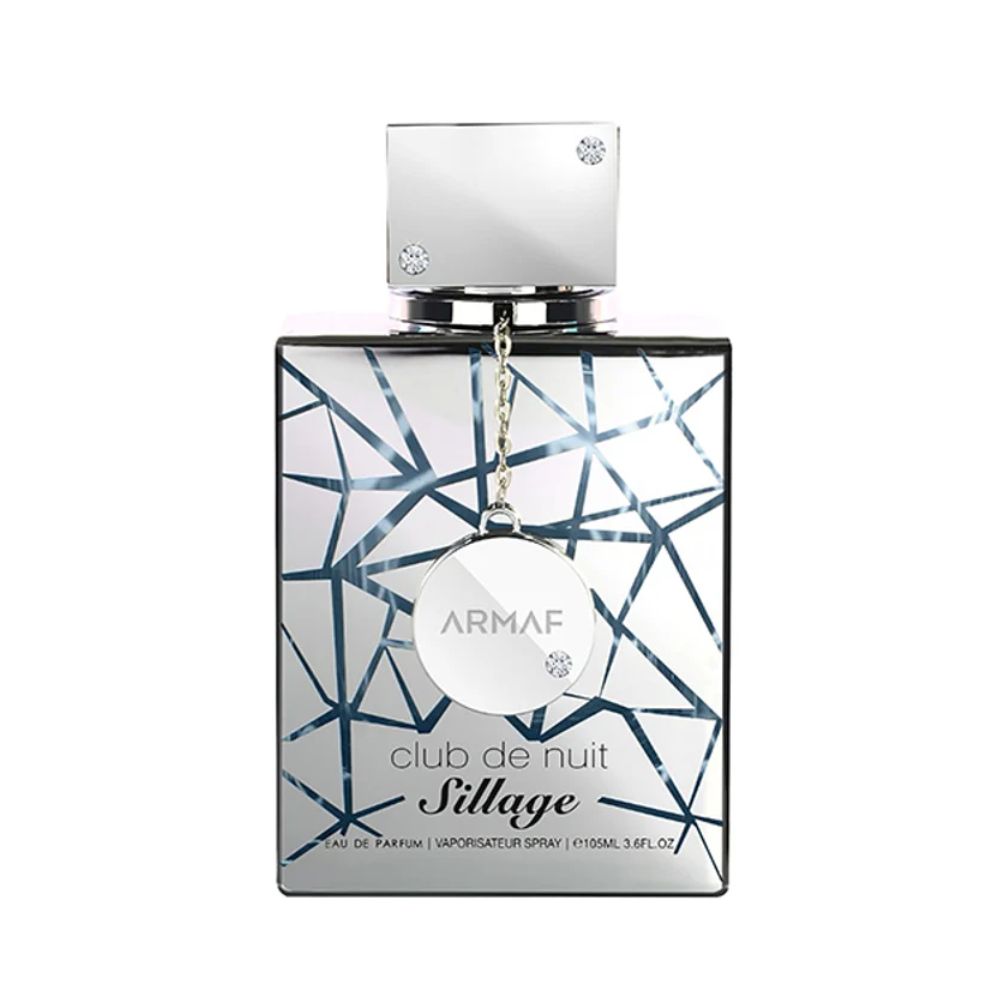 Frasco oficial do perfume ARMAF CLUB DE NUIT SILLAGE EDP 105ML
