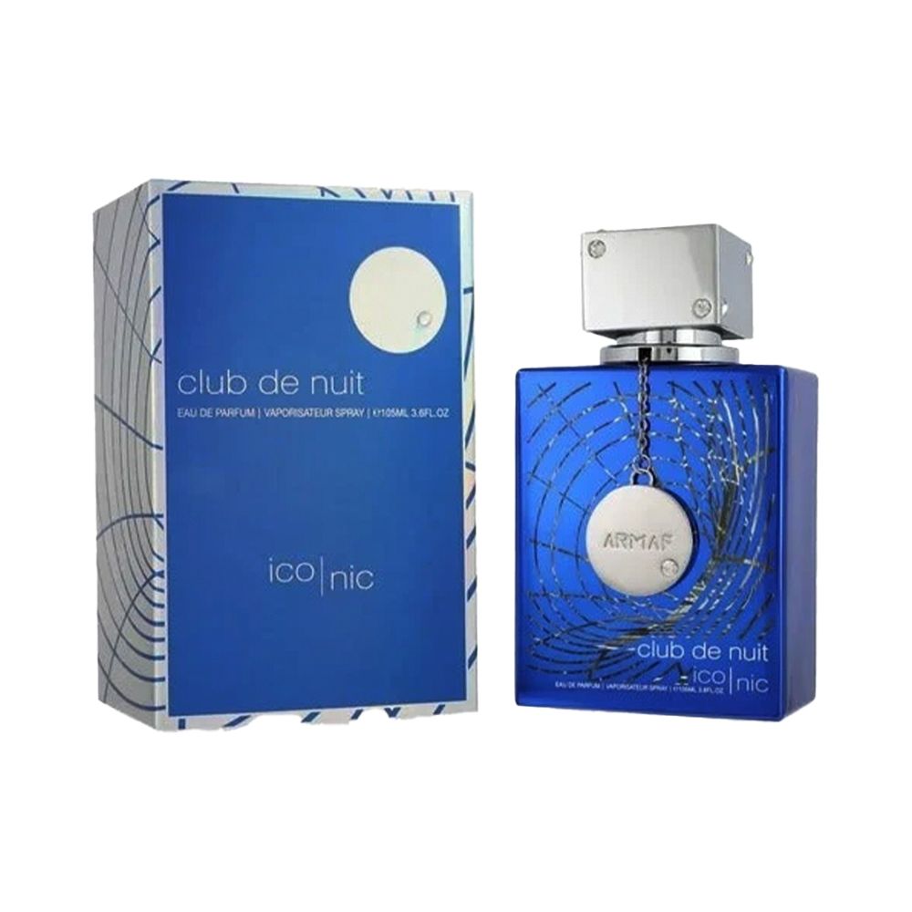 Frasco oficial do perfume ARMAF CLUB DE NUIT ICONIC EDP 105ML