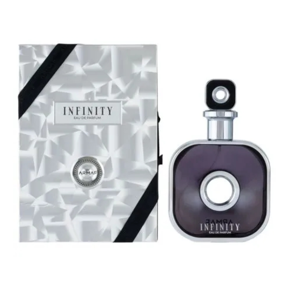 Frasco oficial do perfume ARMAF INFINITY SILVER EDP 105ML