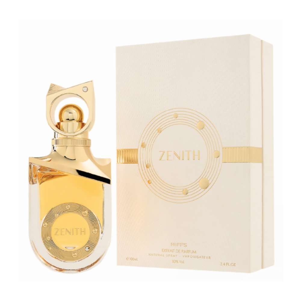Frasco oficial do perfume RIIFFS ZENITH EXTRAIT DE PARFUM 100ML