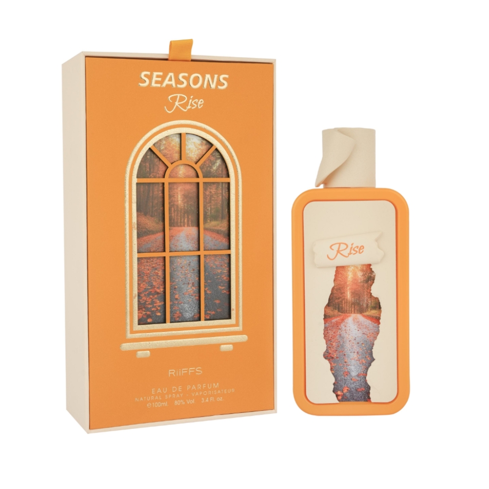Frasco oficial do perfume RIIFFS SEASONS RISE EDP 100ML