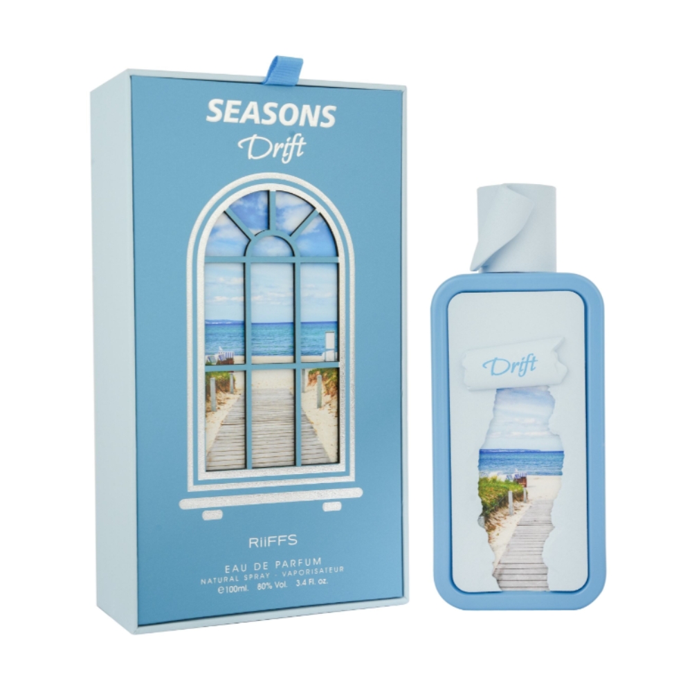 Frasco oficial do perfume RIIFFS SEASONS DRIFT EDP 100ML